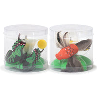 HKM-8105277 Automatic Rotating Cat Toy - Interactive Plastic and Steel Wire Design, 8.5cm Base Diameter, 6cm Height