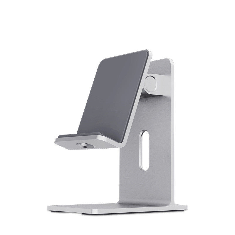 HKM-810643 Universal Mobile Phone and Tablet Holder - Adjustable Lazy Bracket in Dark Space Gray and Streaming Silver