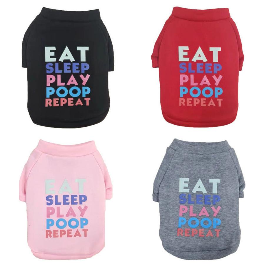 HKM-810835 Thickened Polyester Dog Sweater in Various Colors and Sizes