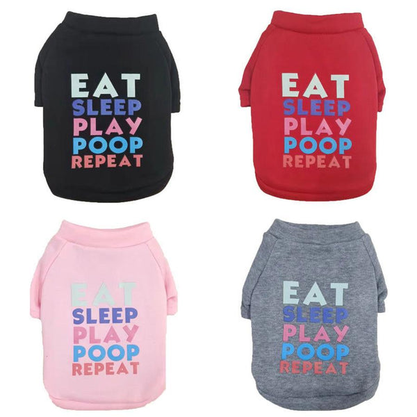 HKM-810835 Thickened Polyester Dog Sweater in Various Colors and Sizes