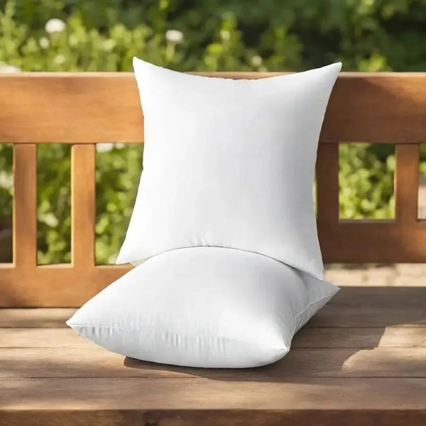 HKM-810899 Adjustable Cotton Throw Pillows - 2 Pack with Natural Filling and Breathable Cover