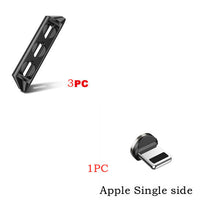 HKM-810963 Magnetic Charging Cable with Nylon Wire and Rotating Magnetic Suction Heads for Universal Compatibility