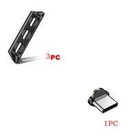 HKM-810963 Magnetic Charging Cable with Nylon Wire and Rotating Magnetic Suction Heads for Universal Compatibility