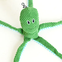 HKM-8109885 Comforting Plush Pet Toy with Sound for Teething and Chewing – Available in Blue, Green, Pink