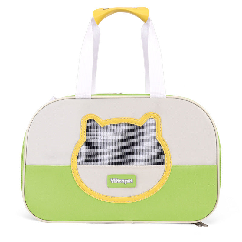 HKM-8112445 Large Capacity Foldable Cat Backpack with Breathable Oxford Cloth – Various Colors Available