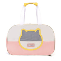 HKM-8112445 Large Capacity Foldable Cat Backpack with Breathable Oxford Cloth – Various Colors Available