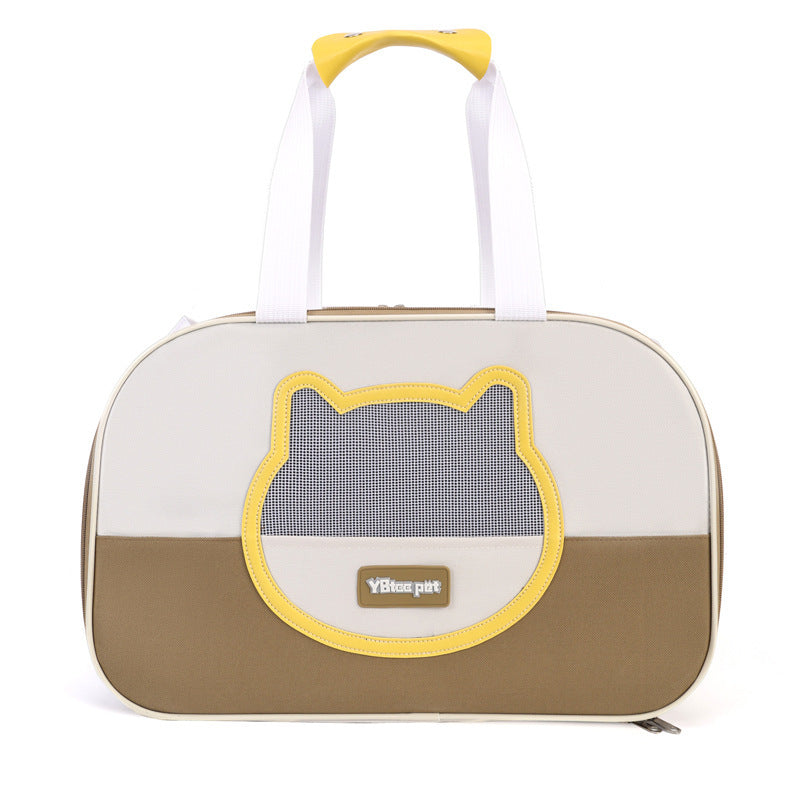 HKM-8112445 Large Capacity Foldable Cat Backpack with Breathable Oxford Cloth – Various Colors Available