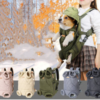 HKM-811283 Thickened Portable Pet Backpack with Strap for Outdoor Adventures