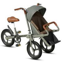 HKM-811283 Three-Wheel Baby Tricycle Stroller with Easy Folding Design for Boys and Girls