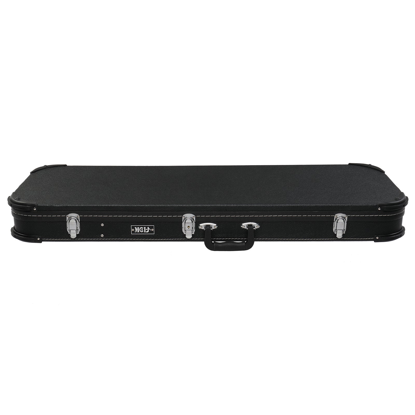 HKM-811347 Electric Guitar Leather Case for PVC Square Angle Design