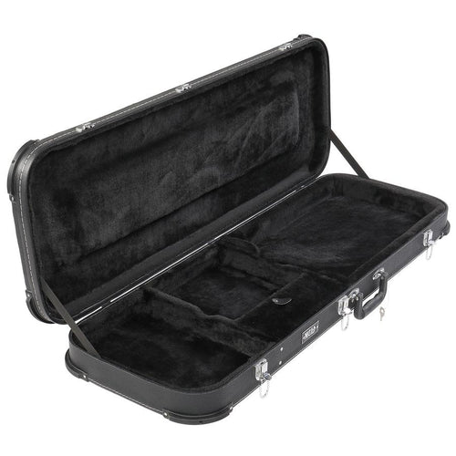 HKM-811347 Electric Guitar Leather Case for PVC Square Angle Design