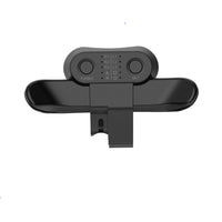 HKM-811411 PS4 Back Key Extender Handle with Custom Mapping - ABS Material, USB Interface, Compatible with Original and Third-Party Controllers