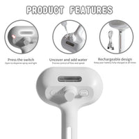 HKM-8114365 Pet Hair Removal Spray Brush with Water Tank for Cats and Dogs - Effortless Grooming Tool