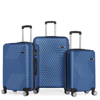 HKM-811475 3-Piece Luggage Set - Durable ABS Trolley Bags with 20-Inch Suitcase for Travel