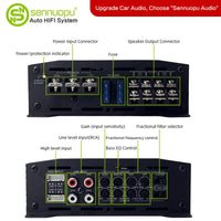 HKM-811603 4 Channel Class D Car Amplifier for Automobile Audio Systems