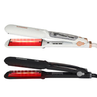 HKM-811667 Infrared Steam Spray Hair Straightener for Wet and Dry Hair with Tourmaline Ceramic Technology
