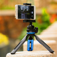 HKM-811795 Adjustable Desktop Tripod for iPhone and Mobile Phones, Plastic and Aluminum Alloy, Compatible with P30 and IPX
