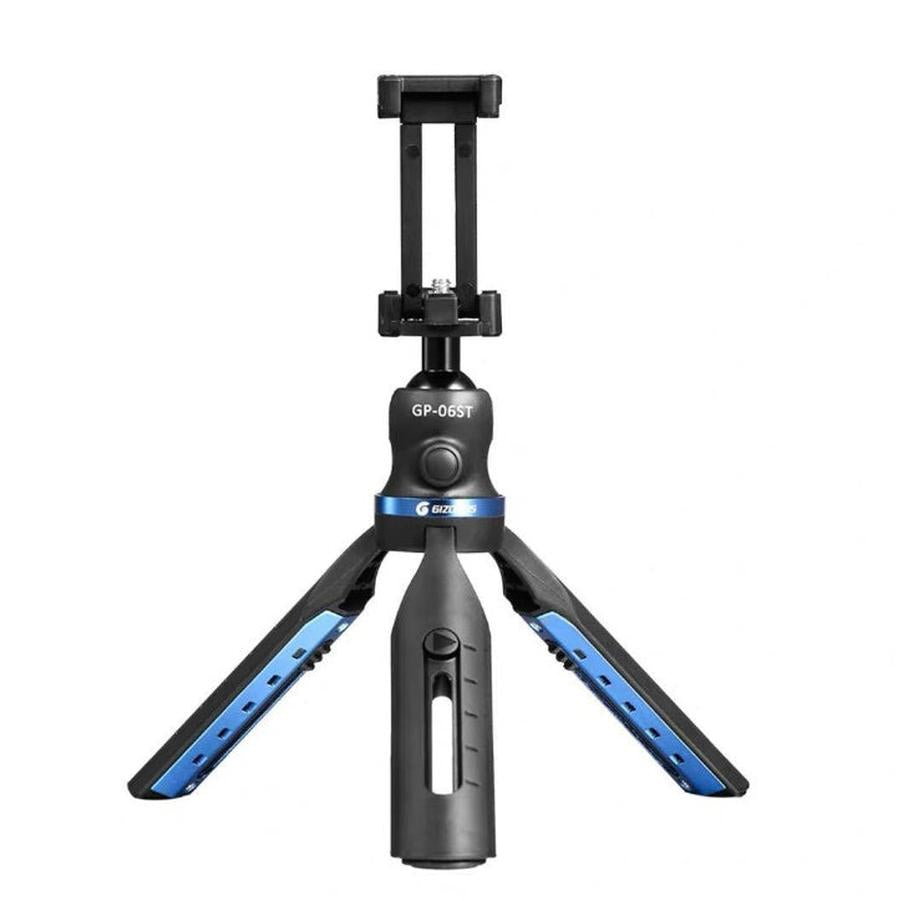 HKM-811795 Adjustable Desktop Tripod for iPhone and Mobile Phones, Plastic and Aluminum Alloy, Compatible with P30 and IPX