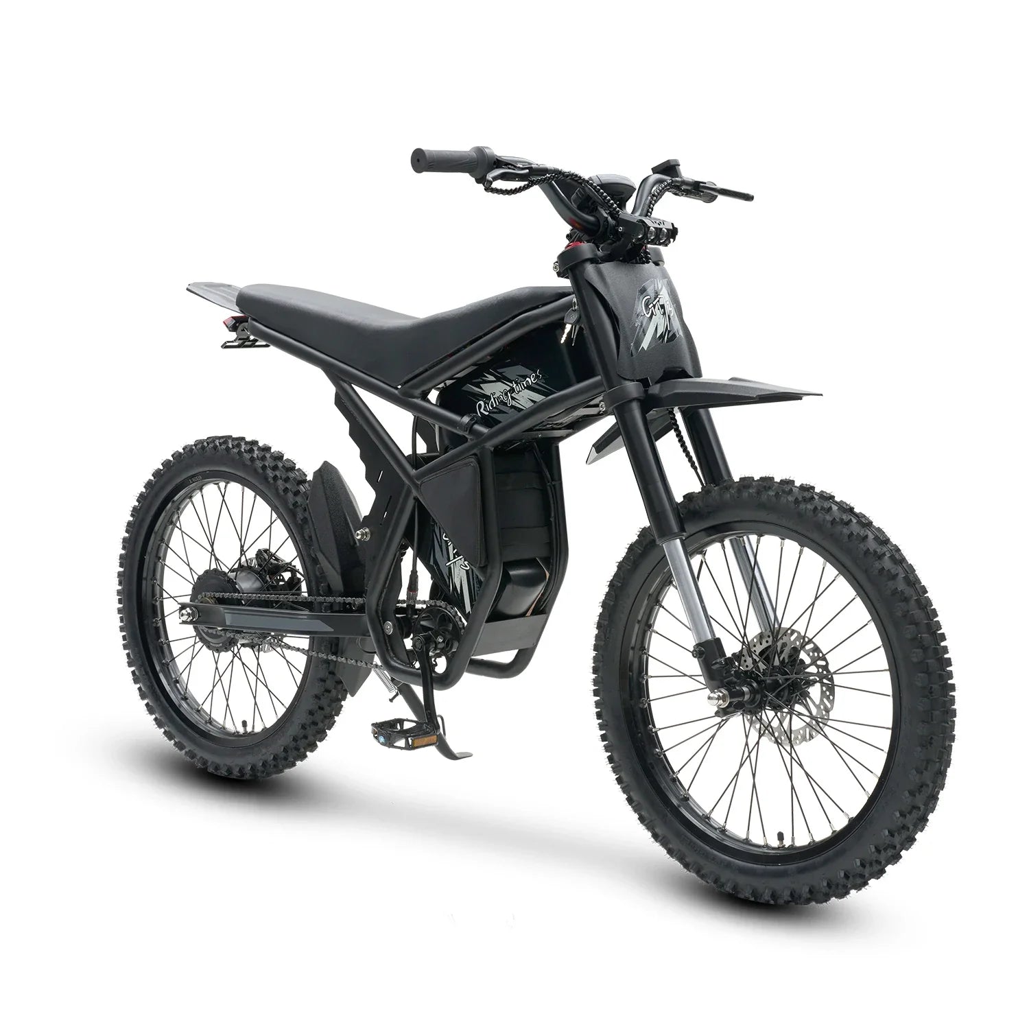 HKM-811795 YUEBIKX GT73 Electric Fat Tire Bike with 7-Speed Gears and 48V Lithium Battery