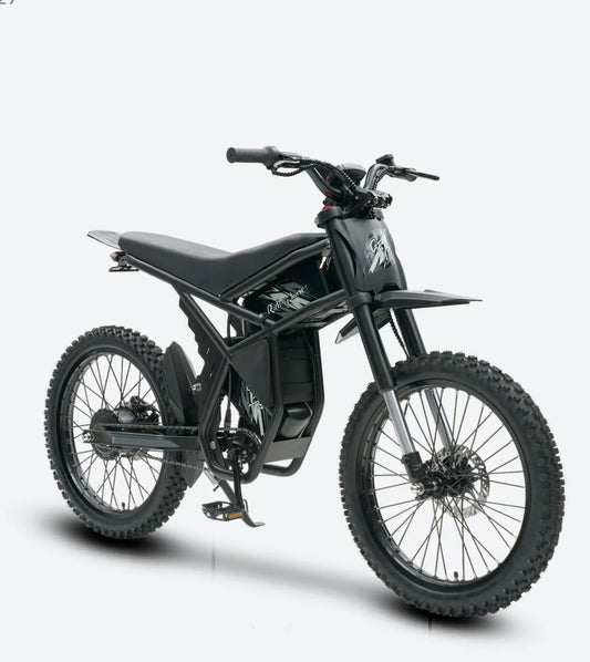 HKM-811795 YUEBIKX GT73 Electric Fat Tire Bike with 7-Speed Gears and 48V Lithium Battery