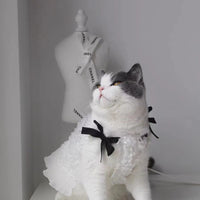 HKM-8120509 Flower Skirt for Pets in Macaron and Classic Black & White - Available in XS to XL Sizes