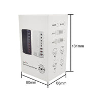 HKM-812115 240W Gallium Nitride Desktop PD Charger in White and Black for Multiple International Standards