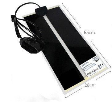 HKM-8121405 Adjustable Heat Mat with Temperature Controller for Terrariums and Reptiles, 28x28cm, 220V, 14W