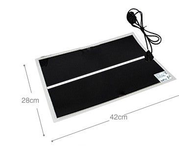 HKM-8121405 Adjustable Heat Mat with Temperature Controller for Terrariums and Reptiles, 28x28cm, 220V, 14W