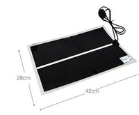 HKM-8121405 Adjustable Heat Mat with Temperature Controller for Terrariums and Reptiles, 28x28cm, 220V, 14W