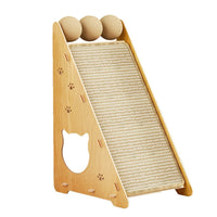 HKM-8122557 Triangle Sisal Cat Scratch Board - Vertical Wall-Mounted, Anti-Scratch and Wear-Resistant