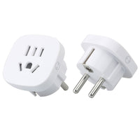 HKM-812307 Universal Travel Plug Adapter for Chinese and American Devices to German Standards, Model UN80