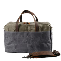 HKM-812307 Vintage Batik Canvas Travel Duffel Bag with Large Capacity and Multi-Colour Options