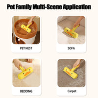 HKM-8123197 Reusable Pet Hair Remover for Furniture and Bedding – Portable Multi-Surface Lint Roller Tool