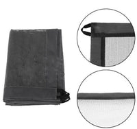 HKM-8123325 Portable Folding Pet Safety Barrier for Doorways and Stairs, Easy to Install Mesh Fence