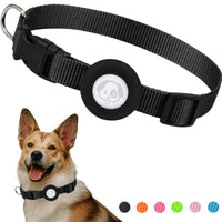 HKM-8123709 Waterproof Silicone Dog Collar with Adjustable Nylon Ribbon in Solid Colors