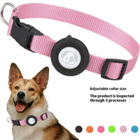 HKM-8123709 Waterproof Silicone Dog Collar with Adjustable Nylon Ribbon in Solid Colors