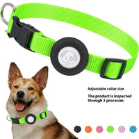 HKM-8123709 Waterproof Silicone Dog Collar with Adjustable Nylon Ribbon in Solid Colors