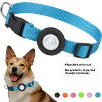 HKM-8123709 Waterproof Silicone Dog Collar with Adjustable Nylon Ribbon in Solid Colors