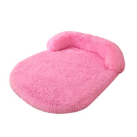 HKM-8125757 Warm Plush Pet Bed for Dogs and Cats - Cozy Cushion in Various Colors and Sizes