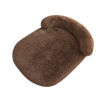 HKM-8125757 Warm Plush Pet Bed for Dogs and Cats - Cozy Cushion in Various Colors and Sizes