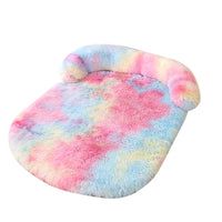 HKM-8125757 Warm Plush Pet Bed for Dogs and Cats - Cozy Cushion in Various Colors and Sizes