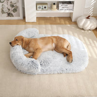 HKM-8125757 Warm Plush Pet Bed for Dogs and Cats - Cozy Cushion in Various Colors and Sizes