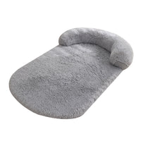 HKM-8125757 Warm Plush Pet Bed for Dogs and Cats - Cozy Cushion in Various Colors and Sizes