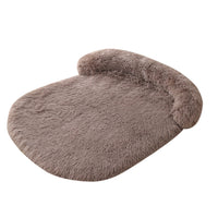 HKM-8125757 Warm Plush Pet Bed for Dogs and Cats - Cozy Cushion in Various Colors and Sizes