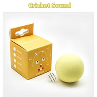 HKM-8126525 Mint and Sound Interactive Cat Toy Balls with Catnip Option