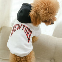 HKM-8126781 Casual Terry Cotton Hooded Sweatshirt for Pets in Multiple Colors