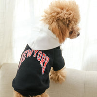 HKM-8126781 Casual Terry Cotton Hooded Sweatshirt for Pets in Multiple Colors