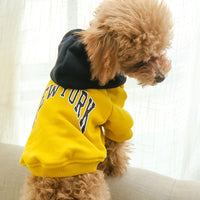 HKM-8126781 Casual Terry Cotton Hooded Sweatshirt for Pets in Multiple Colors