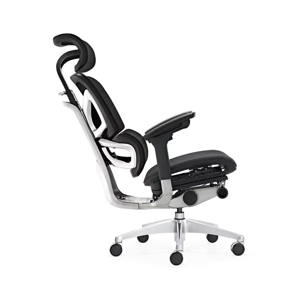 HKM-812691 Ergonomic Full Mesh Executive Swivel Office Chair with Adjustable Features for Comfort and Support