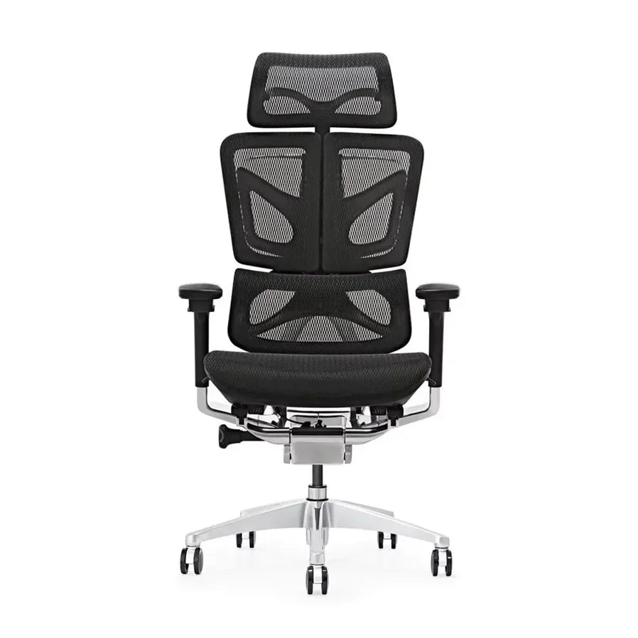 HKM-812691 Ergonomic Full Mesh Executive Swivel Office Chair with Adjustable Features for Comfort and Support